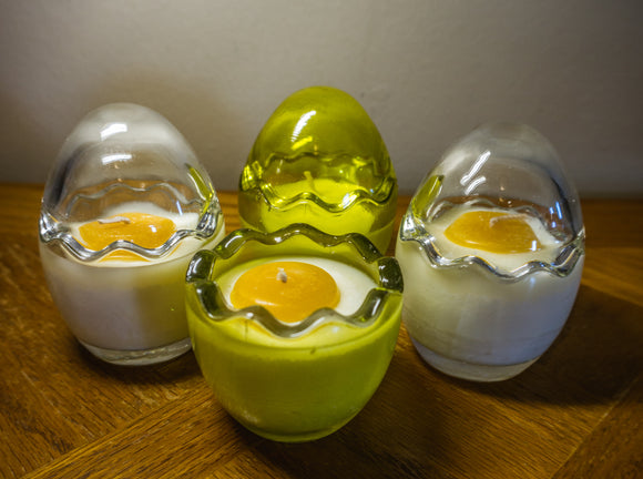Easter Egg Shell Candle